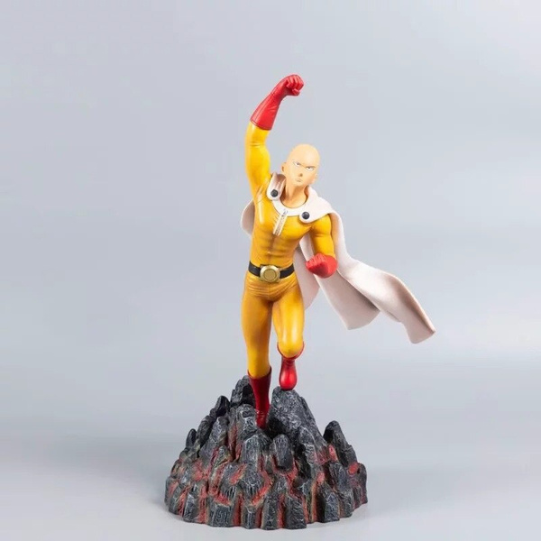 New Arrival Classic One Punch Man Saitama Statue Action Figure PVC Model  Toys Anime One-Punch Man Figurine Genos Saitama Figura